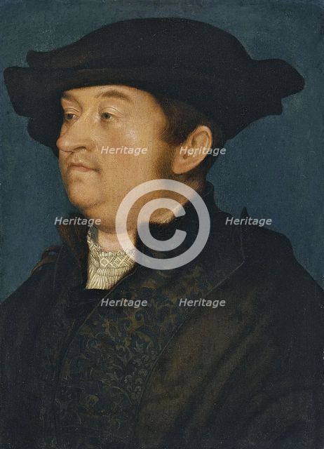 Portrait of a Man. Artist: Holbein, Hans, the Younger (1497-1543)