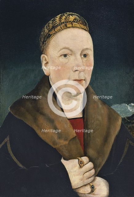 Portrait of a Man. Artist: Schaffner, Martin (ca 1478-after 1546)