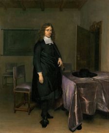 Portrait of a man. Artist: Ter Borch, Gerard, the Younger (1617-1681)