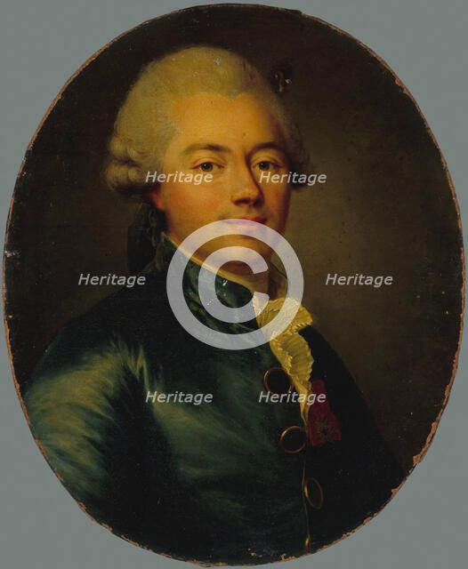 Portrait of a man (around 1780), c1780. Creator: Unknown.