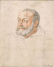 Portrait of a Man, (Barozzi da Vignola), 16th century. Artist: Federico Zuccaro