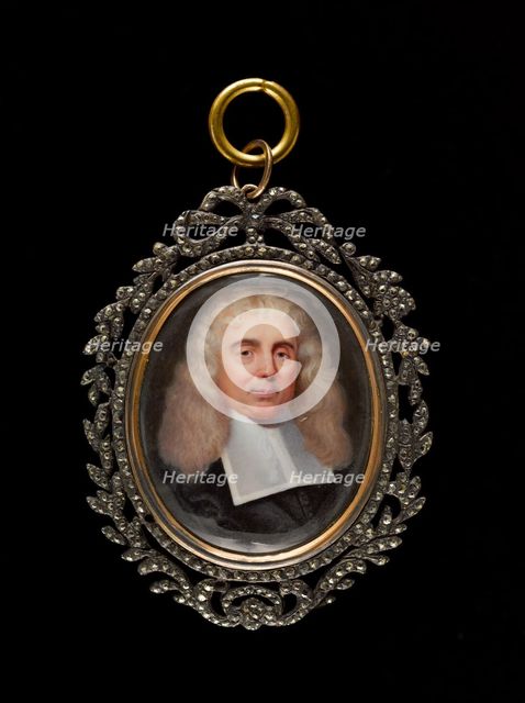 Portrait of a man, between 1690 and 1720. Creator: Ecole Francaise.