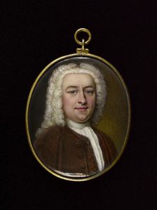 Portrait of a man, between 1700 and 1750. Creator: English School