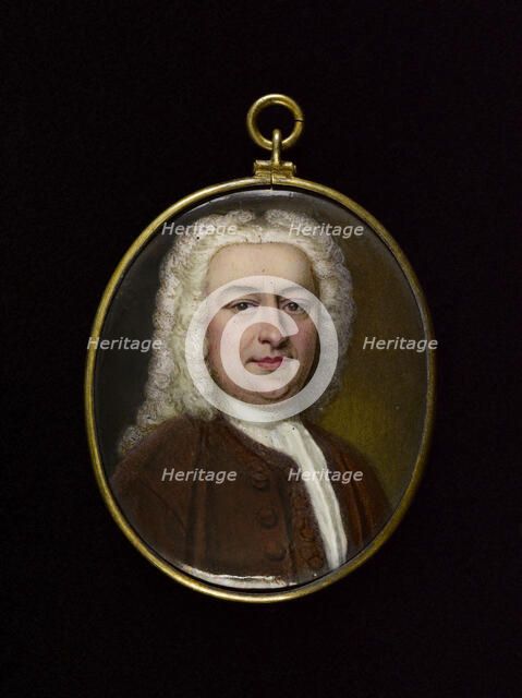 Portrait of a man, between 1700 and 1750. Creator: English School.
