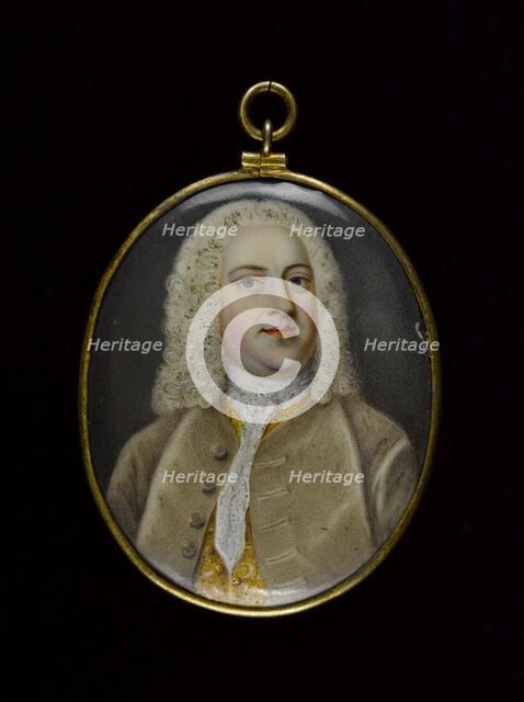 Portrait of a man, between 1710 and 1730. Creator: English School.