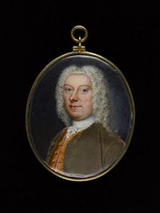 Portrait of a man, between 1725 and 1750. Creator: English School