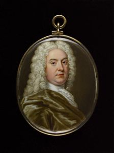 Portrait of a man, between 1725 and 1750. Creator: English School