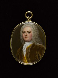 Portrait of a man, between 1725 and 1750. Creator: English School