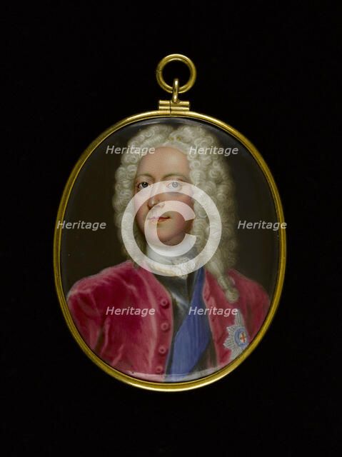 Portrait of a man, between 1725 and 1750. Creator: English School.