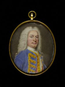 Portrait of a man, between 1725 and 1750. Creator: English School