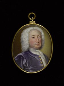 Portrait of a man, between 1725 and 1750. Creator: English School