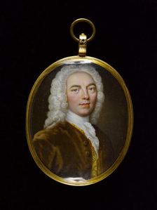 Portrait of a man, between 1725 and 1750. Creator: English School