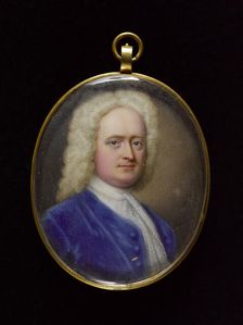 Portrait of a man, between 1725 and 1750. Creator: English School