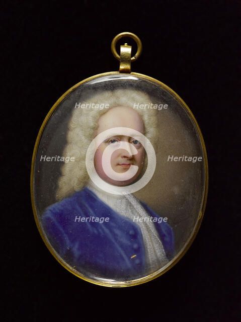 Portrait of a man, between 1725 and 1750. Creator: English School.