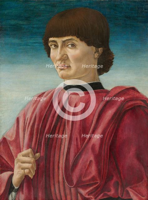 Portrait of a Man, c. 1450. Creator: Andrea del Castagno.