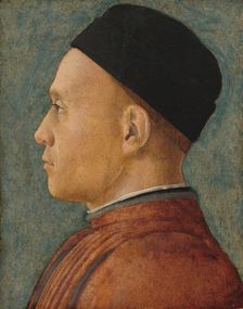 Portrait of a Man, c. 1470. Creator: Andrea Mantegna