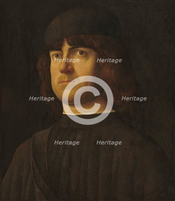 Portrait of a Man, c. 1495. Creator: Alvise Vivarini.