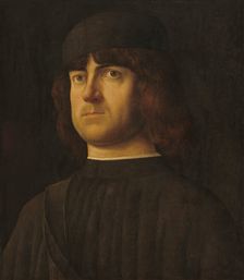 Portrait of a Man, c. 1495. Creator: Alvise Vivarini