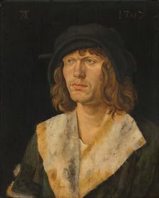 Portrait of a Man, c. 1507. Creator: Hans Schäufelein the Elder