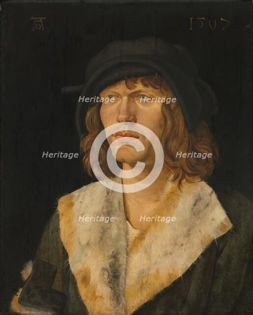 Portrait of a Man, c. 1507. Creator: Hans Schäufelein the Elder.
