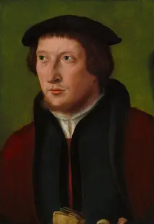 Portrait of a Man, c. 1530/1540. Creator: Bartholomaeus Bruyn the Elder