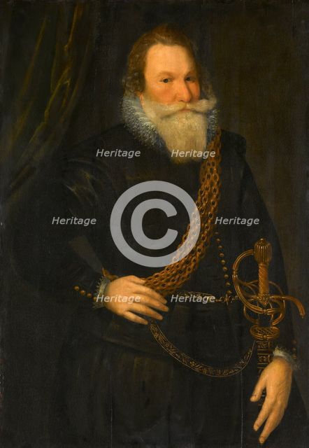 Portrait of a Man, c.1610-c.1620. Creator: Anon.