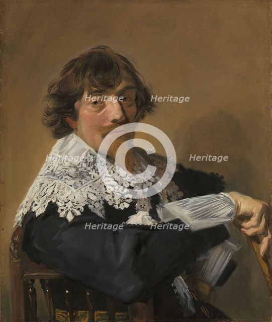 Portrait of a Man, c.1635. Creator: Frans Hals.