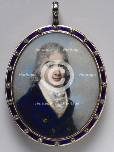 Portrait of a Man, c. 1800. Creator: George Engleheart (British, 1752-1829).