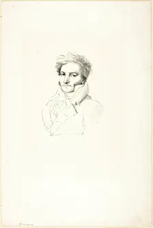 Portrait of a Man, c. 1820. Creator: Jean-Auguste-Dominique Ingres
