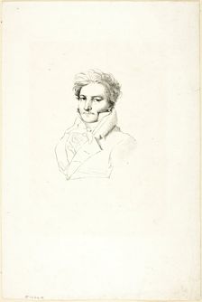 Portrait of a Man, c. 1820. Creator: Jean-Auguste-Dominique Ingres