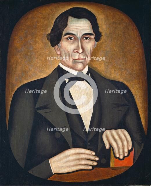 Portrait of a Man, c. 1845. Creator: Thomas Skynner.