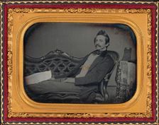 Portrait of a Man, c. 1850 - 1855. Creator: Kapp & Goss