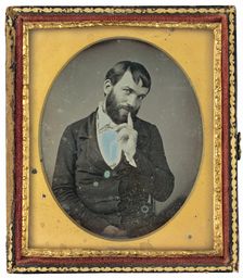 Portrait of a Man, c. 1850. Creator: Unknown