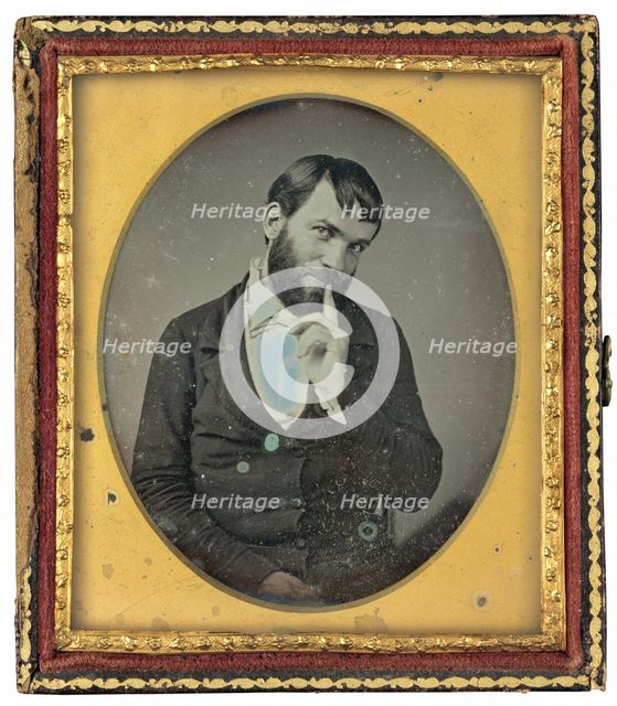 Portrait of a Man, c. 1850. Creator: Unknown.