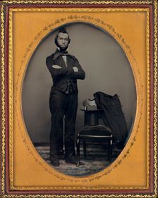 Portrait of a Man, c. 1850. Creator: Unknown