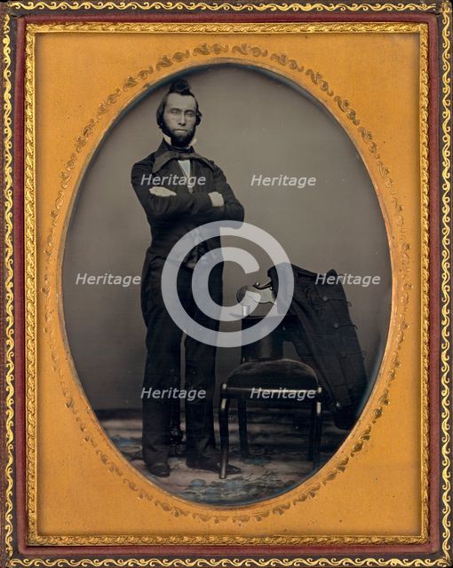 Portrait of a Man, c. 1850. Creator: Unknown.
