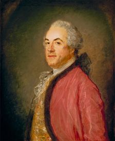 Portrait of a Man, c.between 1761 and 1763. Creator: Jean-Baptiste Perronneau