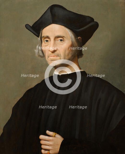 Portrait Of A Man, c1500-20. Creator: Ridolfo Ghirlandaio.