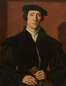 Portrait of a Man, c1530-1560s. Creator: Jan Cornelisz Vermeyen