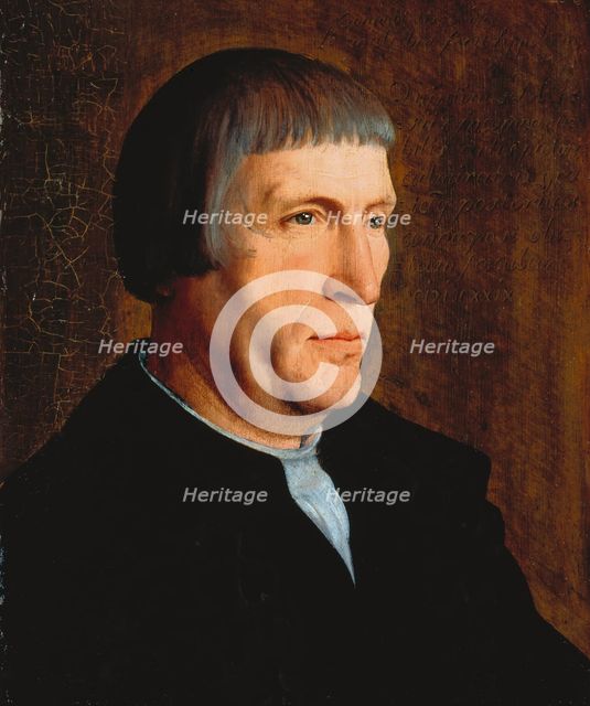 Portrait of a Man, c1530. Creator: Jan van Scorel.