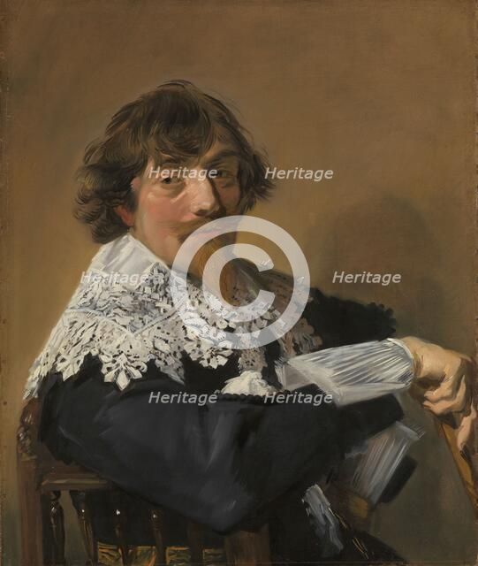 Portrait of a Man, c.1635. Creator: Frans Hals.