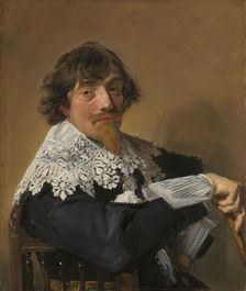 Portrait of a Man, c.1635. Creator: Frans Hals