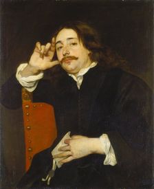 Portrait of a Man, c1640-1650. Creator: Lucas Franchoys the Younger