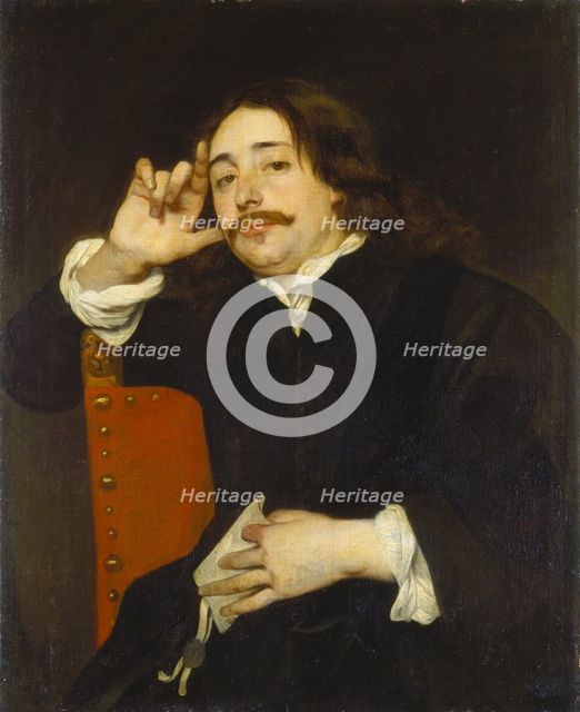 Portrait of a Man, c1640-1650. Creator: Lucas Franchoys the Younger.