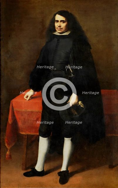Portrait of a Man, c1660. Creator: Bartolomé Esteban Murillo.