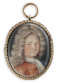 Portrait of a man, c1679-1741. Creator: David Richter the Younger