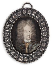 Portrait of a man, c1700. Creator: Elias Brenner