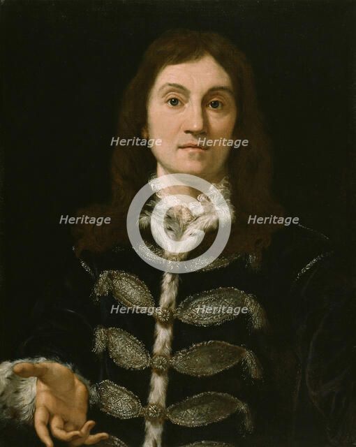 Portrait of a Man, c1700. Creator: Giovanni Battista Gaulli Baciccio.