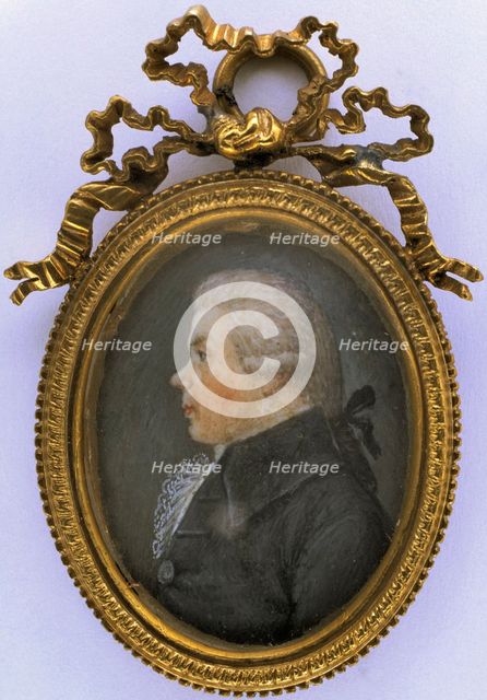 Portrait of a man, c1790s. Creator: Unknown.