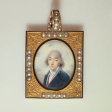 Portrait of a man, c1802. Creator: Jean-Baptiste Isabey